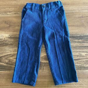 Gymboree Blue Herringbone Dress Pants Boys' 2T